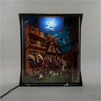 Meister Brau Lite Stallion Illuminated Display