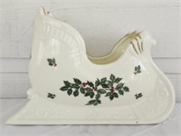 Baum Bros Porcelain Sleigh Bowl