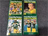 Green Bay Packers Yearbook 1987, 1988, 1989 & 1998