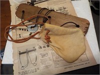 Native American game, pouch