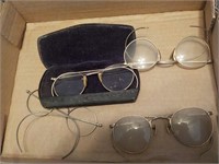 Antique eye glasses