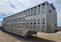 Merritt Cattle Drive Cattle pot trailer-48'