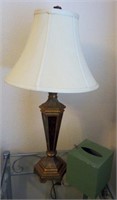 D - TABLE LAMP W/ SHADE (A15)