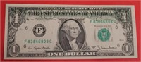 Error U.S Currency 1977 A $1 federal