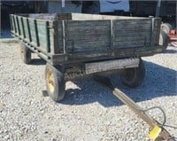 Wagon with JD running gear, 6ft×13ft