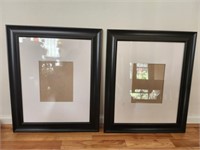 Lot of 2 Large Picture Frames