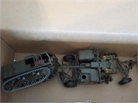 Plastic Army models parts