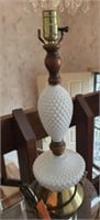 Milk Glass Lamp base