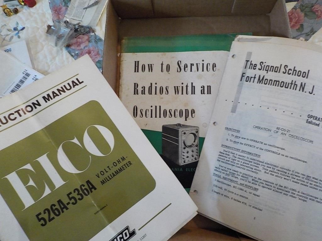 Oscilloscope manual and more