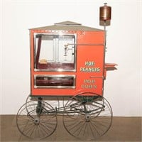 Bartholomew Popcorn Pushcart Machine