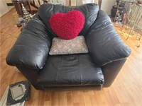 Black large chair as is