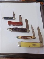 Lot of Various Pocket Knives to Include Case,