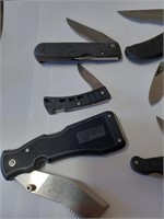 Lot of Various Pocket Knives to Include Warner