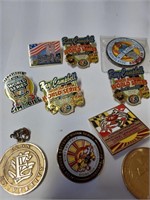 Lot of Various World Series Pins and Various