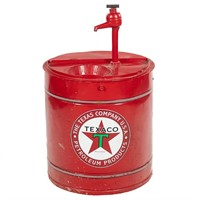 "Texaco" Fuel Oil Dispenser Tank