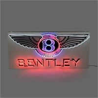 Large Bentley Neon Dealer Sign