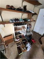 Large estate lot of misc men's and women's shoes