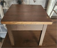 Wooden stool