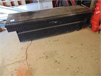 Truck tool box, diamond plate