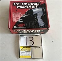 1/2" Air Impact Wrench Kit