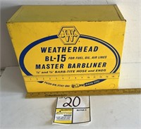 Weather Head Display Case, 15"  wide x 7.5" deep