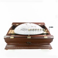 Regina Orchestral "Casket" Model 6 Disc Music Box