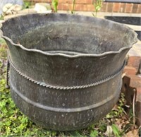 Vintage metal bucket