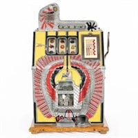 Mills Coin Op War Eagle 25Cent Slot Machine
