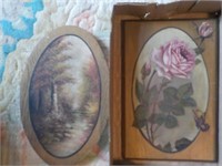 2 Paintings on wood