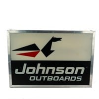 Johnson Outboards Light Up Dealership Sign