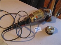 Black & Decker Heavy Duty grinder with wire wheel