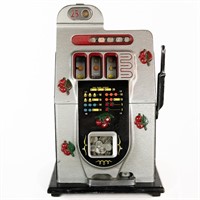 Mills Coin Op Black Cherry 25 Cent  Slot Machine