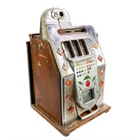 Coin Op "Mills" Diamond Front 25Cent Slot Machine