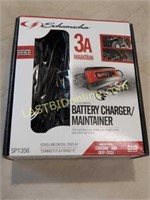 Schumacher 3A Battery Charger/Maintainer