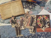Antique Charlie McCarthy's Radio party game
