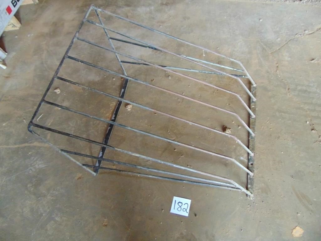 metal hayrack for animal stall