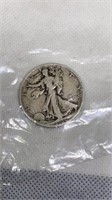 1936 Walking Liberty silver half dollar