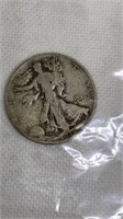1936-S Walking Liberty silver half dollar