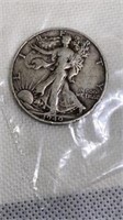 1940-S Walking Liberty silver half dollar