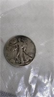 1944-S Walking Liberty silver half dollar
