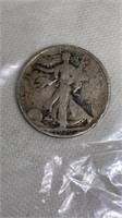 1920 Walking Liberty silver half dollar