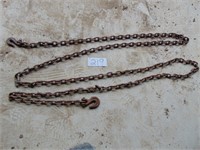 Log chain with double hooks