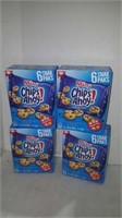 4 × 180g Mini chips ahoy cookies Check bb date