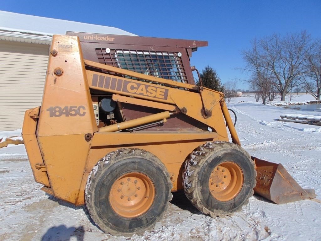 Case 1845 C skidloader