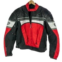First Gear Leather Tex Motorcycle Jacket
