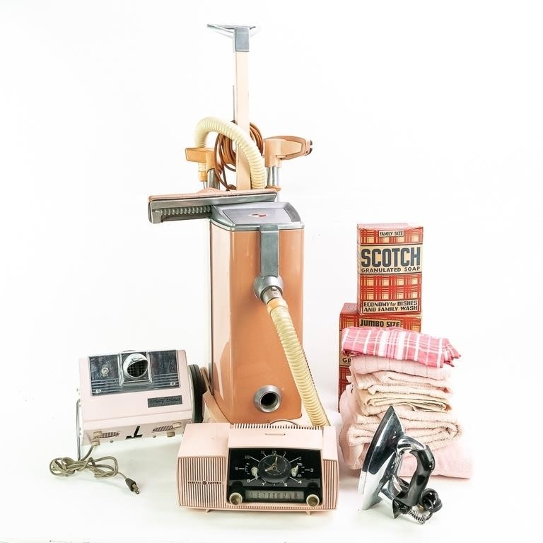 Mid Century Kenmore Pink Vacuum & More