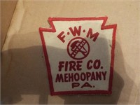 F.W.M. Fire Co. Mehoopany patch