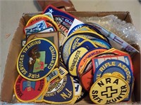 Various NRA, hunting, training patches