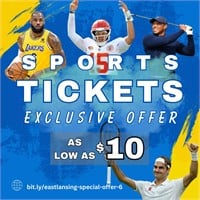 Exclusive Offer - Sporting Tickets HERE