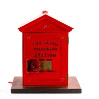 Cast Iron Gamewell Fire Alarm Telegraph Box